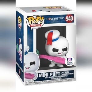 POP! Funco Mini Puft Figure with Ice Cream Scoop Baskin Robbins BR NIB